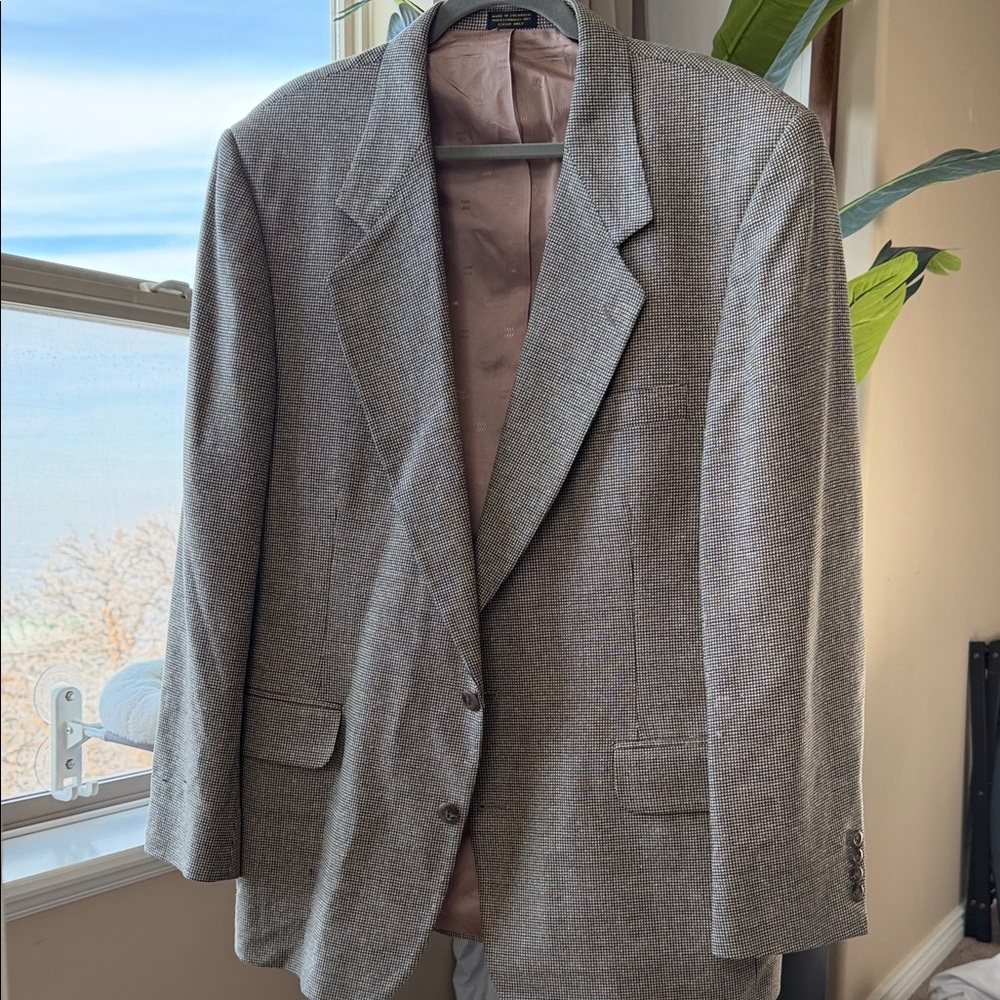 Men's Beige Blazer